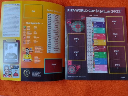 Álbum De Figuritas Panini Mundial Qatar 2022 Edición Colombi