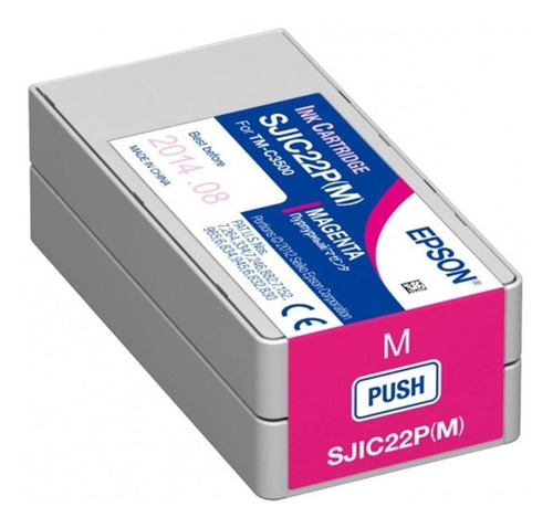 Cartucho Tinta Epson Colorworks Tm-c3500 Sjic22p(m) Magenta