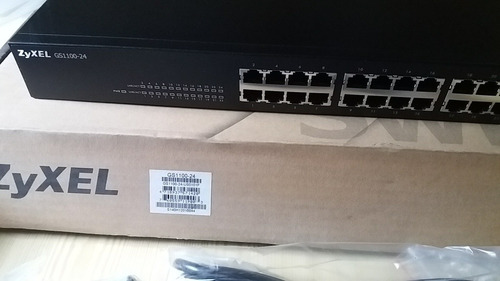Imagen 6 de 8 de Switch Zyxel Gs1100-24 Puertos- Gigabit - 2 Sfp 10/100/1000