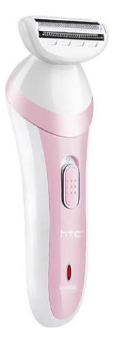 Depiladora Cuerpo Rostro Mujer Recargable Femenina Htc Hl-02 Color Rosa