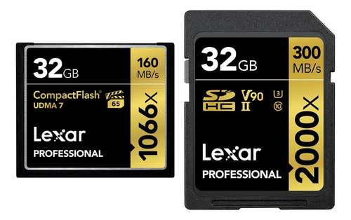 Lexar Tarjeta Compacta Profesional Gb Mb Lectura Sdhc Uhs-ii