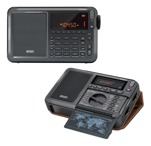 Eton Elite Executive Am Fm Lw Radio Onda Corta Ssb Gris