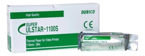 Papel Para Ultrassom/eco Durico Ulstar Upp-110s - 10 Rolos