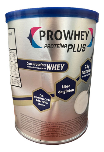 Prowhey Proteina Plus 320g *lata Golpead - g a $194