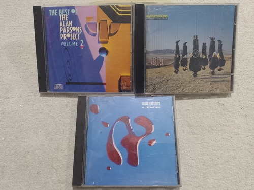 Cd Alan Parsons Project Lote 3cd Onda Beatles Floyd Crimson 