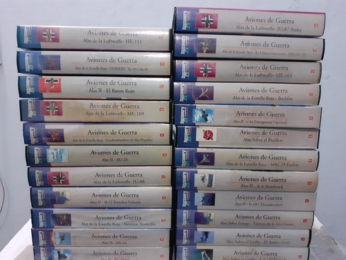 Aviones De Guerra, Vhs, Discovery Channel, 23 Videos