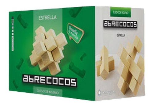 Juego De Ingenio De Madera Estrella Niños Adultos Abrecocos