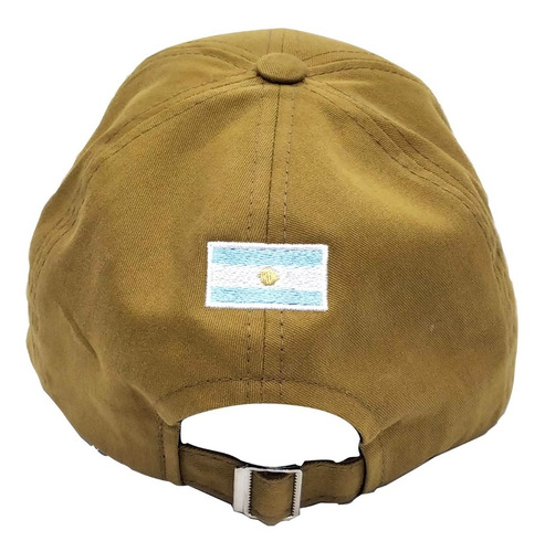 Imagen 2 de 5 de Gorra Islas Malvinas Tacticas Bordadas Militares Beige Color