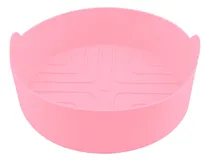Comprar Molde Silicona Croix Para Freidoras Sin Aceite, Libre De Bpa Color Rosa