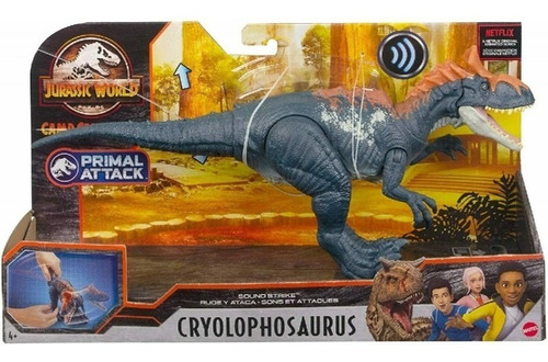 Figura Cryolophosaurus Ruge Y Ataca Jurassic World Camp