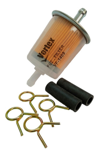 Filtro Gasolina Universal Plastico Carro Viejo Todos 2 Unid