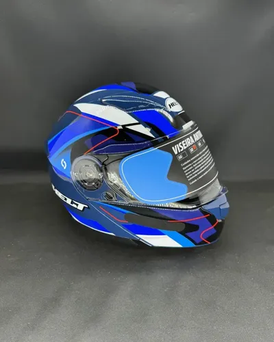 Capacete Articulado Robocop Tamanho 58 Helt Hippo Glass | MercadoLivre