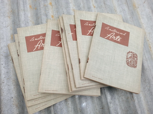 10 Cuadernos Escolares La Materia En El Arte De 96 Hojas (Usado)
