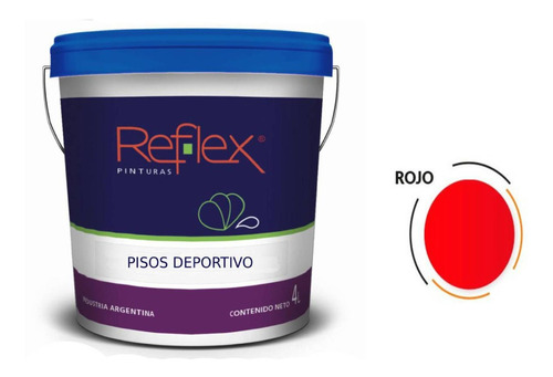 Pisos Deportivo Reflex Al Agua Colores X 1 Litro