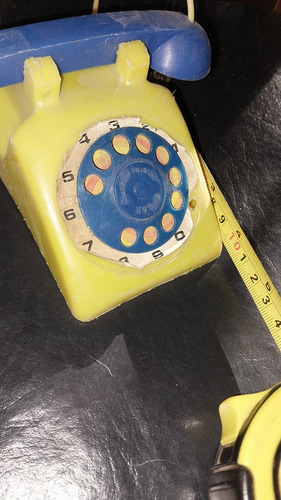 Juguete Telefono De Plastico De Los 70 (Usado)