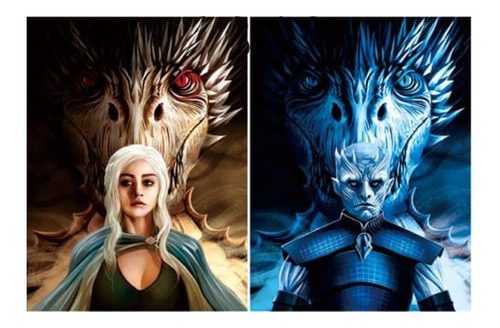 Poster Lenticular 3d Daenerys Targaryen Game Of Thrones