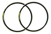 Comprar 2 Aros 700 Bicicleta Ruta Pista Fixie Doble Capa Aero 30mm