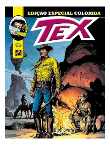 Tex: O Mescalero Sem Rosto, De Rauch. Série Tex, Vol. 10. Editora Mythos, Capa Mole, Edição 10° Em Português, 2018