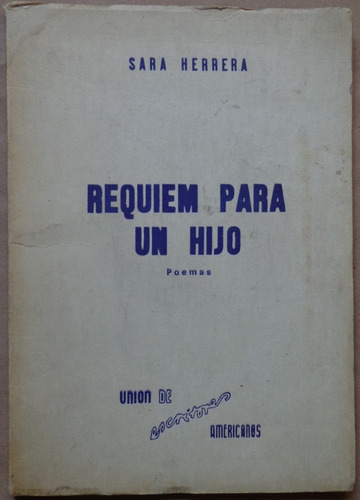 Sara Herrera Requiem Hijo 1974 Talcahuano