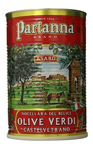 Partanna Premium Select Castelvetrano Entero Olivos - 5.5 Li