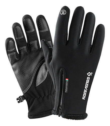Guantes De Invierno Impermeables Para Hombre, Motocicleta M