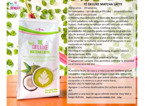 TÉ DELUXE MATCHA LATTE