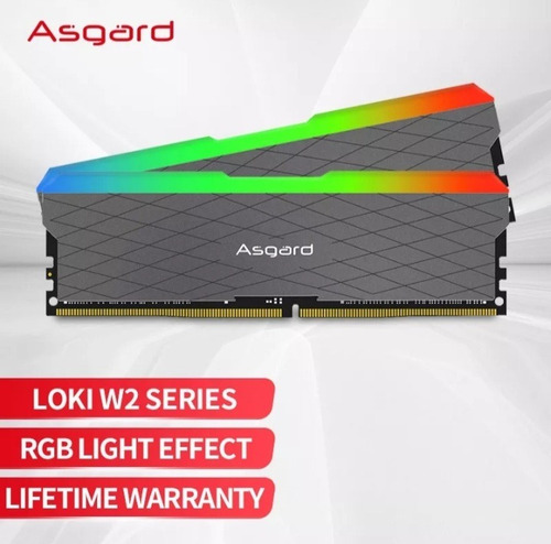 Memória Ram Rgb Asgard 16gb (2x8) Ddr4 3200mhz