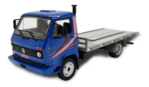 Miniatura Caminhão Volkswagen 6.80 Guincho Plataforma 1:43 Miniatura Caminhão Volkswagen 6.80 Guincho Plataforma 1:43