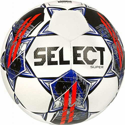 Select Super V22 Balón De Fútbol, Blanco/azul/rojo, Talla Color Blanco/azul/rojo V22 - 1-bola