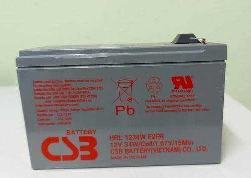 Batería Recargable Ups No Break Carritos Eléctricos 12v 9 Ah