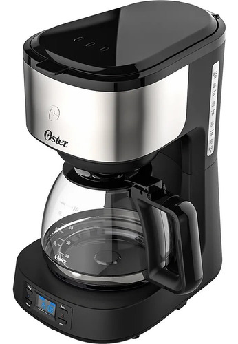 Imagen 2 de 5 de Cafetera Electrica De Filtro Oster 8 Tazas 1,2 Lts Digital