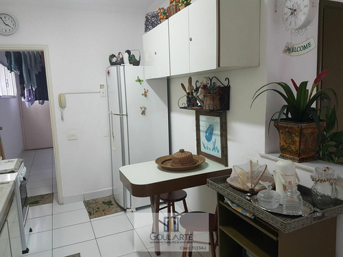 Imagem 20 de 30 de Apartamento Amplo Com 3 Dormitórios Sendo 1 Suíte Na Praia Da Pitangueira-guarujá/sp - 3523