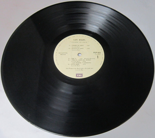 Luis Miguel Lucerito - Fiebre De Amor Lp