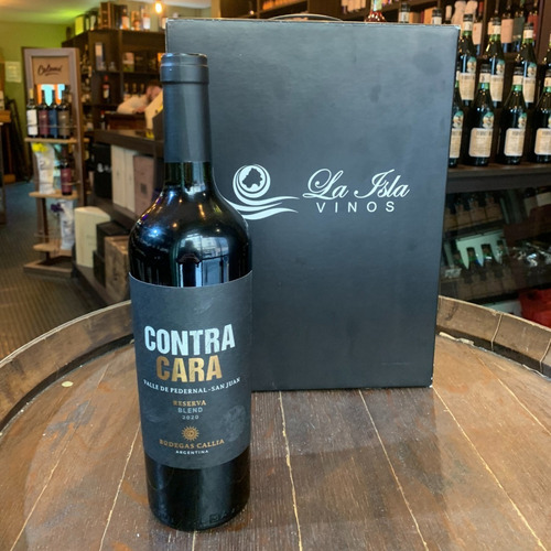 Contra Cara Reserva Vino Blend Caja X6u 750ml San Juan