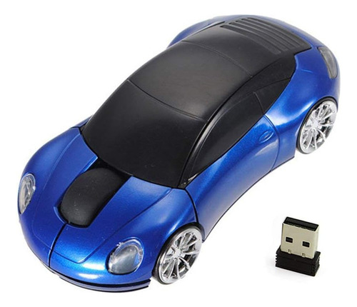 Mouse Weixingu Sport Car Inalambrico/azul