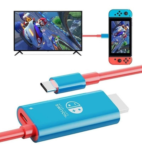 Cable Adaptador Tipo C A Hdmi Para Tv, Nintendo Switch/oled 