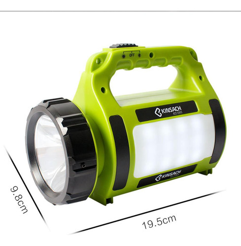 1x Linterna De Reflector Led Súper Brillante Linterna De