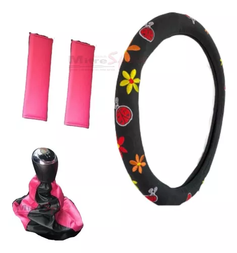 Accesorios Auto- Kit Cituron,palanca, Espejo Mujer- Ladycar.