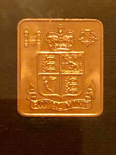 Set 6 Monedas 1971 Inglaterra Ynorte Irlanda Sistema Décimal (Usado)