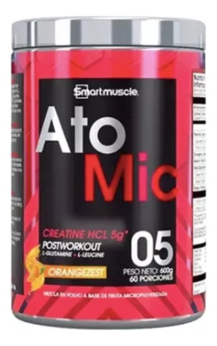 Atomic 600gr Smartmuscle - Unid - g a $162