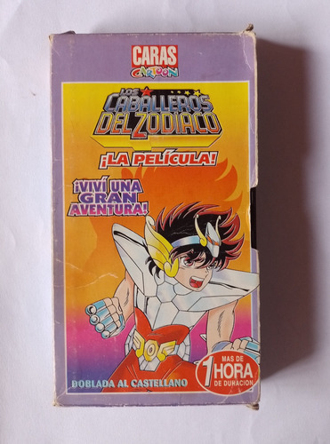 Vhs Los Caballeros Del Zodiaco - La Película 