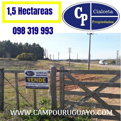Predio En Excelente Punto En La Entrada Al Pueblo