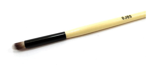 Brocha Pincel Profesional De Ojos Corrector Contorno Madera