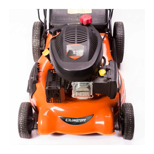 Imagen 2 de 2 de Cortadora de pasto a nafta Lüsqtoff LQ-510B color naranja con potencia de 5.5hp