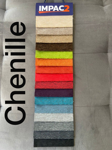 Imagen 5 de 10 de Sillon Capitone Premium 1,60 M Chenille Calidad