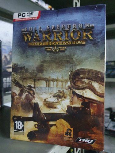 Full Spectrum Warrior: Ten Hammers Pc Fisico Original Abasto