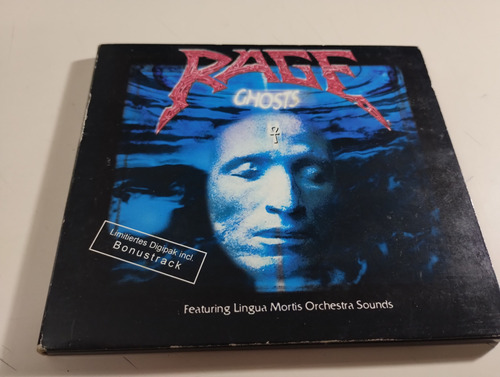 Rage - Ghosts - Ed. Limitada + Bonus , Made In Eu.