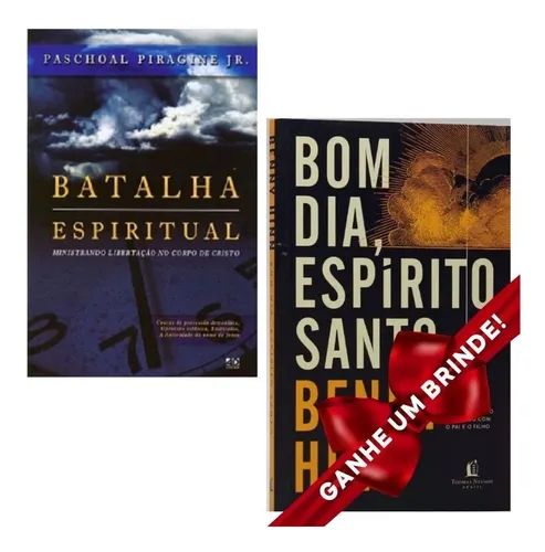 Livro Bom Dia, Espírito Santo + Batalha Espiritual Livro Bom Dia, Espírito Santo + Batalha Espiritual