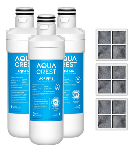 Aqua Crest Lt1000pc Adqfiltro De Agua Y Filtro De Aire, Reem