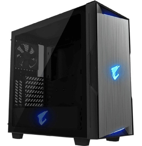 Gabinete Gamer Gigabyte Gb-ac300g Aorus C300 Glass Rgb Negro